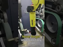 2개의 그라인딩 장치와 4 모래언덕대와 4000 밀리미터 로봇 연삭반