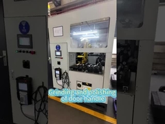 문 손잡이의 밀링 및 닦기