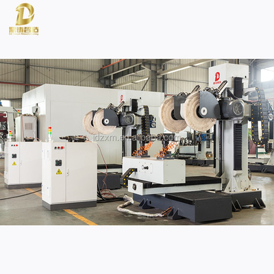 High Flexibility CNC Polishing Machine With Multiple Stations Simultaneous Operation For Brass Faucets, Zinc Door Handle