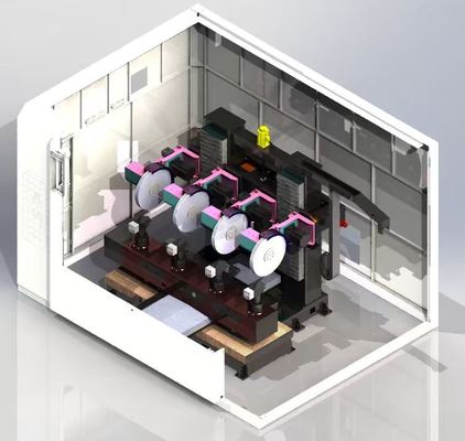 주문 고정밀 자동 연마 시스템, 다양한 벤딩 파이프 CNC 연마기에 사용 온라인 제조