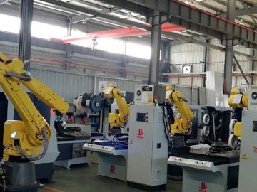 주문 청동 진크 재료 펌프 CNC 시스템 자동 로봇 밀링 폴리싱 머신 온라인 제조