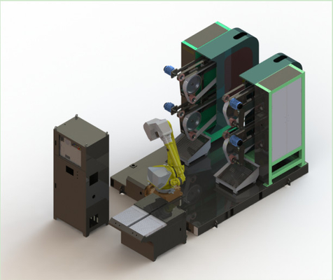 FANUC 로봇 셀과 함께 고효율의 밀링 기계 생산성 향상