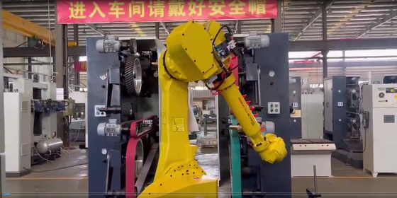FANUC 로봇 셀 M-20iD/25을 탑재한 자동 로봇 닦기 기계