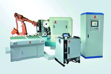 파이프링 핸들 자동 닦기 기계 15KW FANUC M-10iA 로봇
