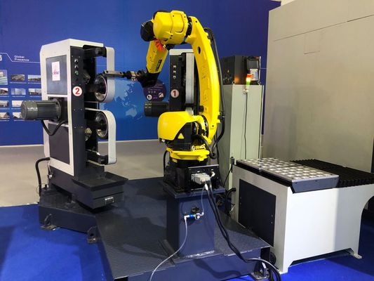 1.5KW 스텝 모터와 꼭지를 위한 로봇 버핑 기계