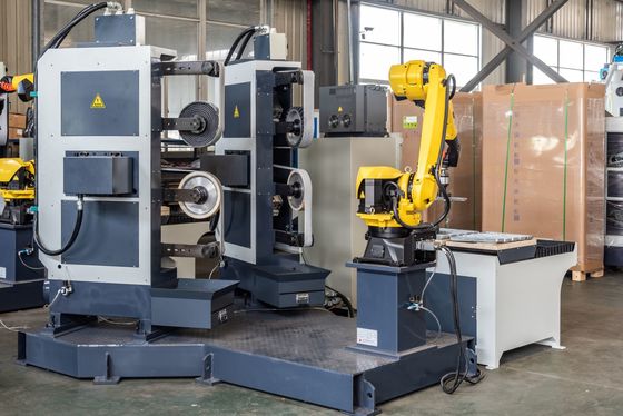 금속 부품류를 위한 고효율 로봇 평면 벨트 CNC 폴리싱 머신 380v