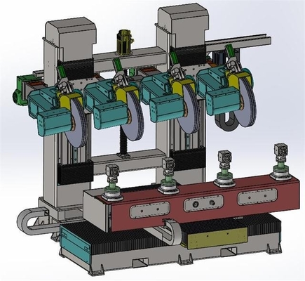 4개의 역을 가진 꼭지 DZ CNC 닦는 기계 380V
